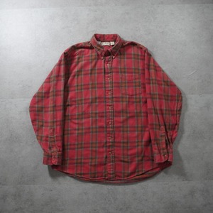 90s L.L.Bean flannel shirt "made in USA" XL 古着