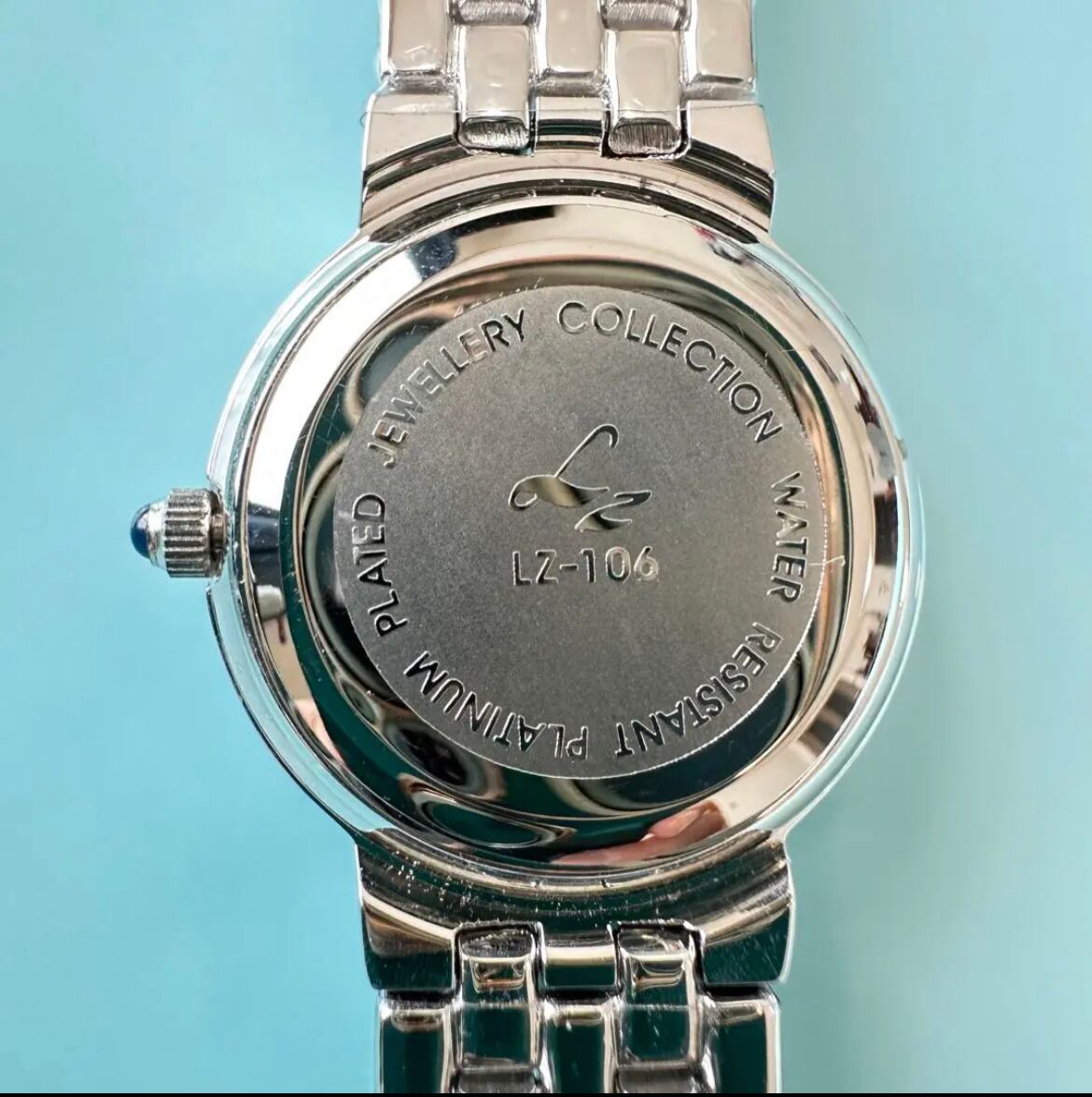 LZ リズ クォーツ LZ-106 天然ダイヤ ルビー  レディース 腕時計