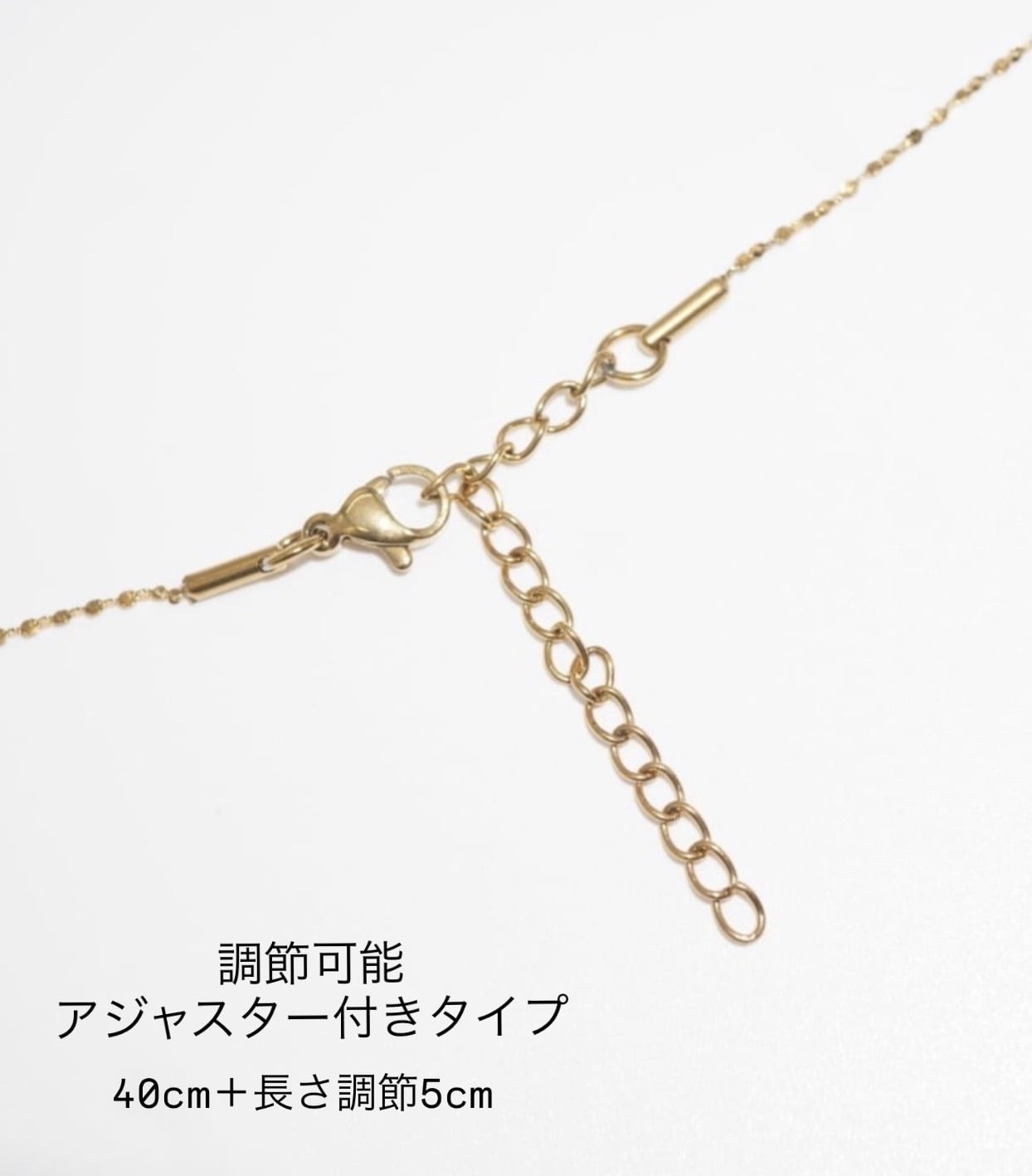 0.8mm glitter necklace [008] | SASSY ANGEL