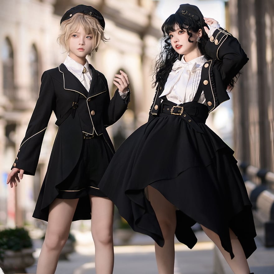 卒業式・入学式に｜王子系 少年装 双子コーデ ドレススーツ