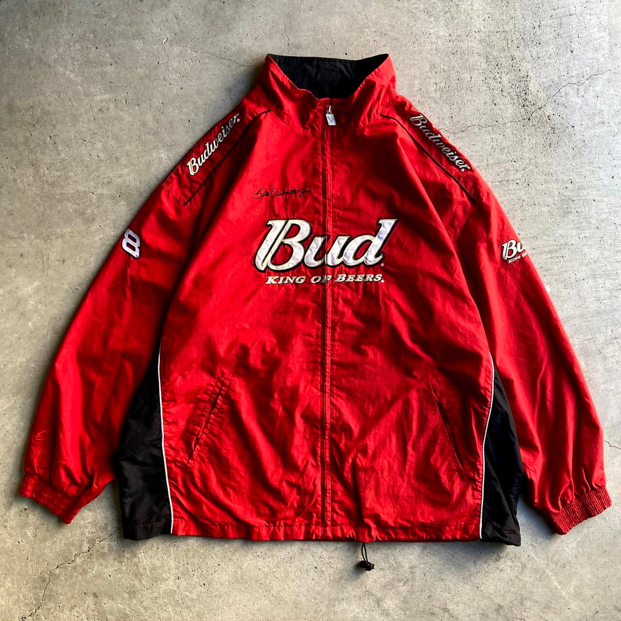 ビッグサイズ Budweiser バドワイザー ナイロンジャケット アワード 