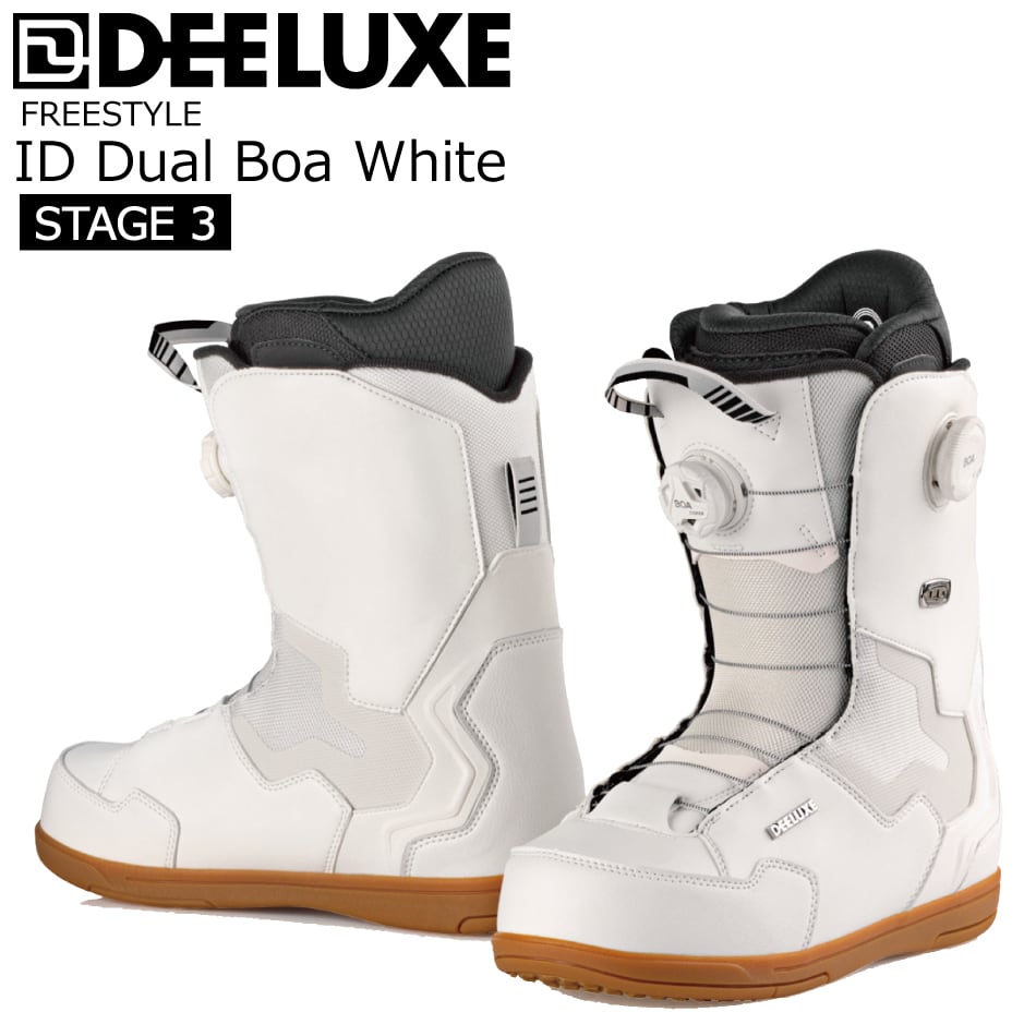 24 DEELUXE ディーラックス ID DUAL BOA S3 White アイディー デュアルボア STAGE3 サーモインナー |  EXTREME powered by BASE