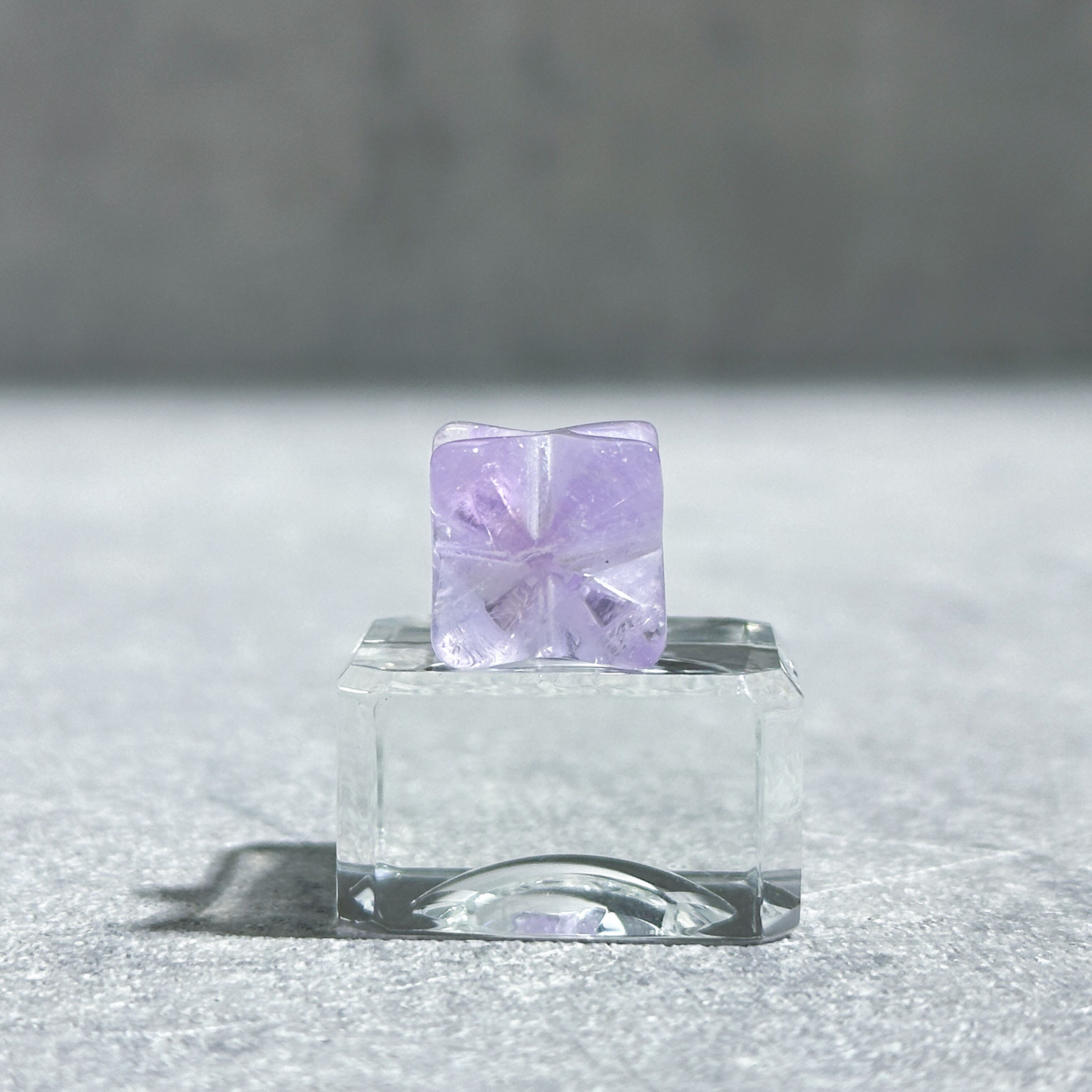 アメジスト◇マカバ◇Amethyst◇アステロイド◇ 天然石鉱物パワーストーン アメジストミニマカバ 04◇ Amethyst ◇天然石・鉱物・パワーストーン
