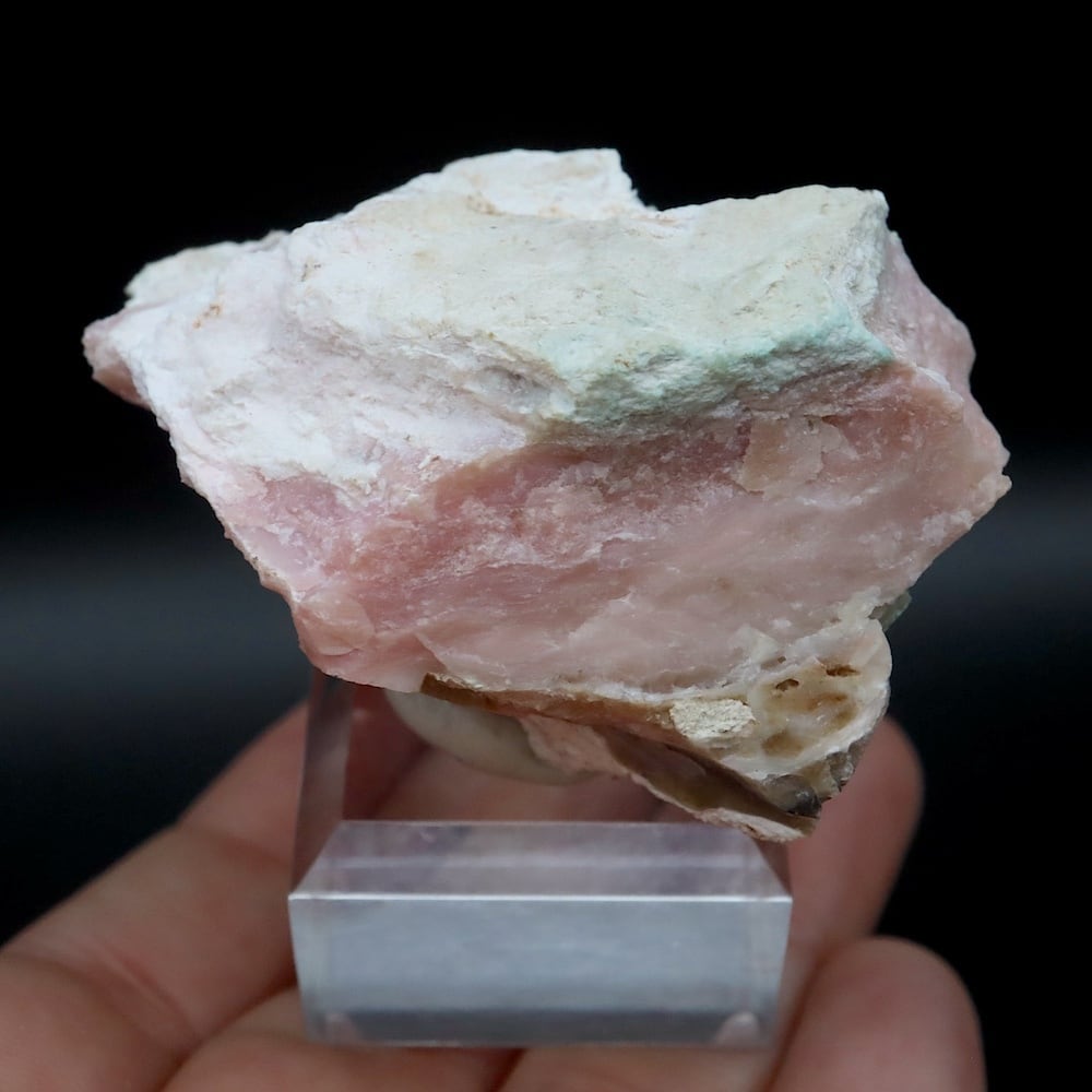 ピンクオパール 蛋白石 43.5g PKO026 原石 天然石 鉱物 | 鉱物 天然石