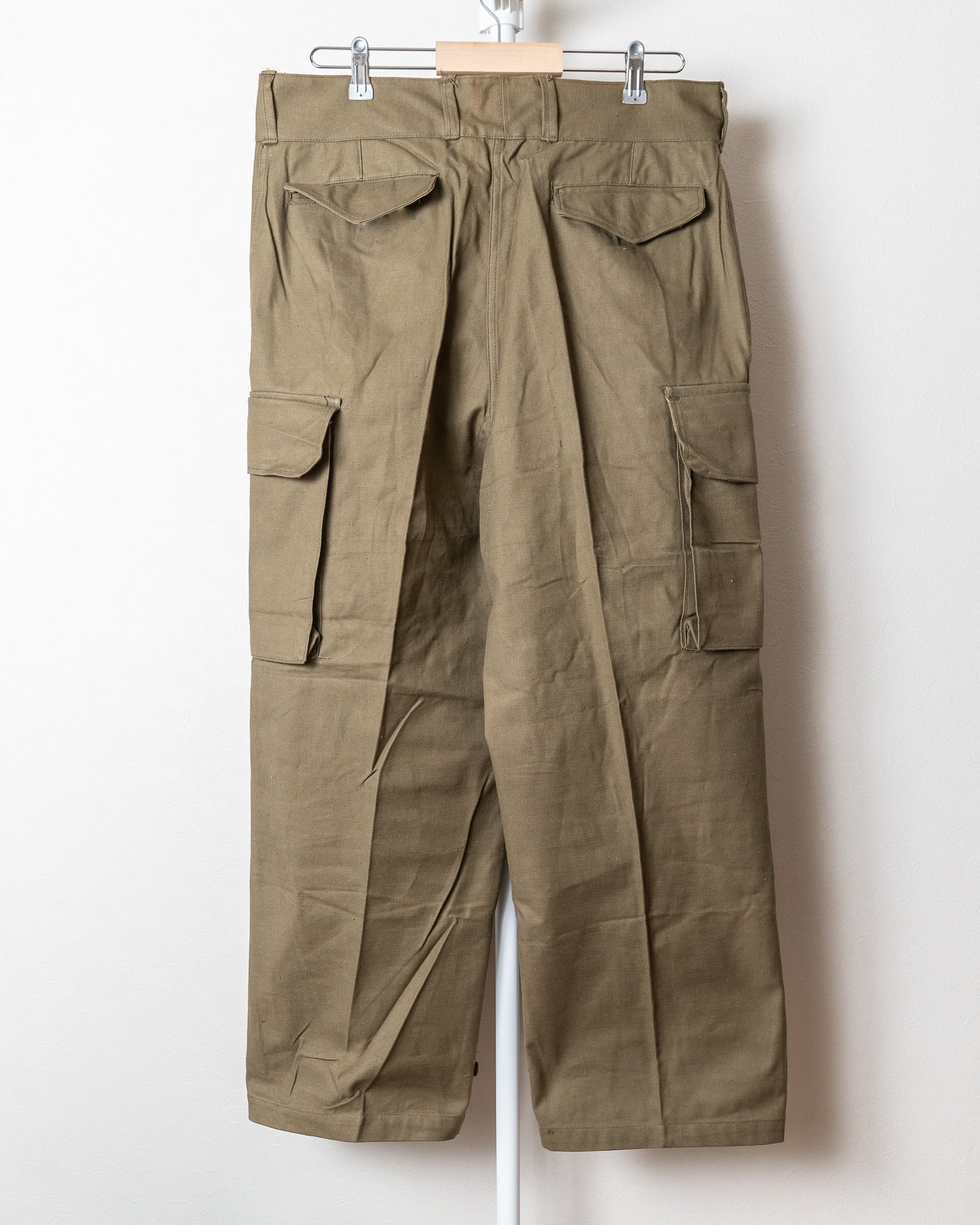 DEADSTOCK】French Army M-47 Trousers Early Model Size25 実物