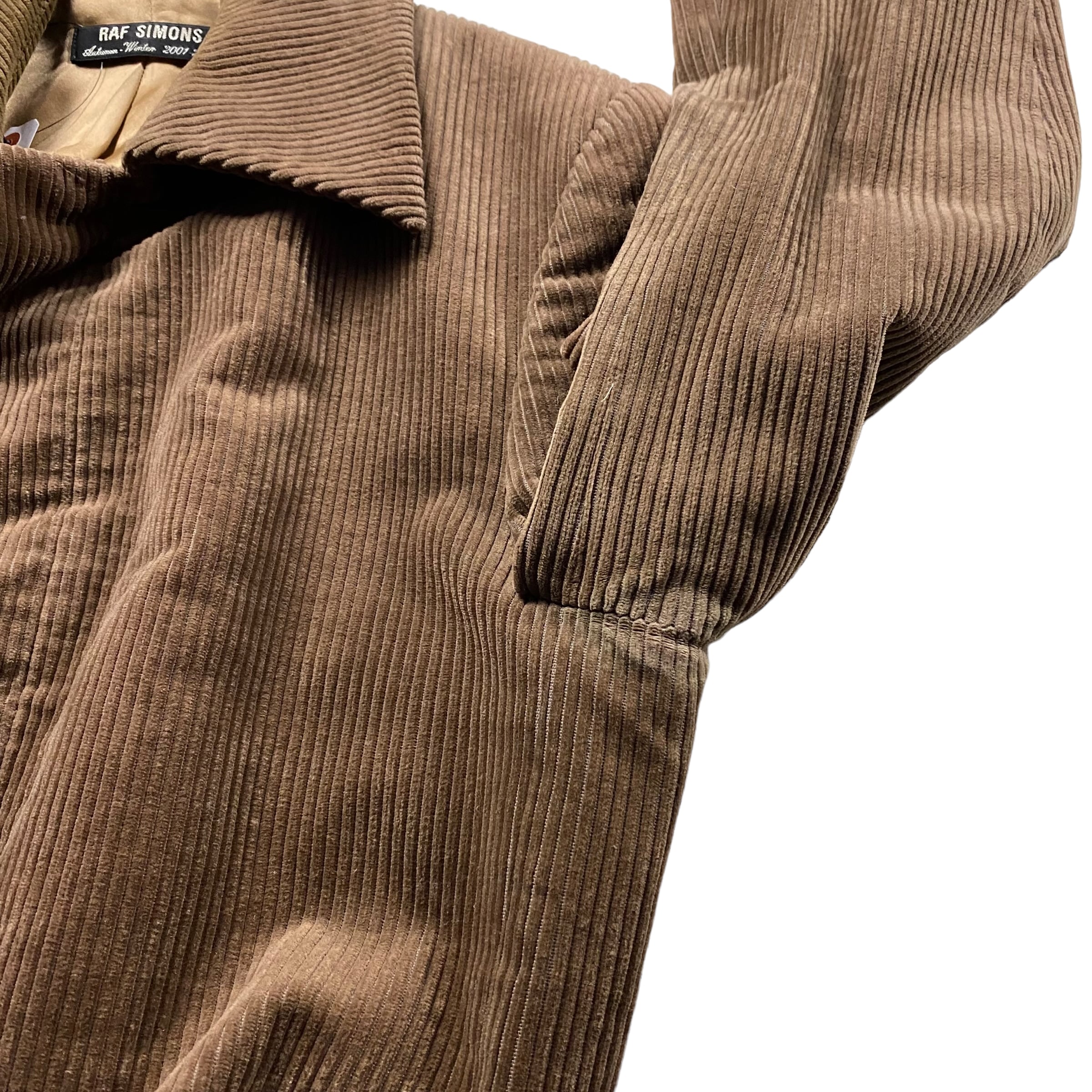 archive 2001AW RAF SIMONS corduroy coat | NOIR ONLINE archive 2001AW RAF SIMONS corduroy coat | NOIR ONLINE