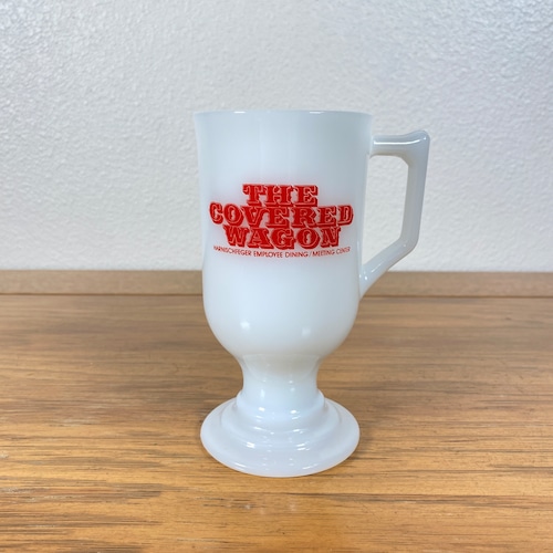 #1035 アメリカ ヴィンテージ ミルクグラス マグカップ コップ グラス