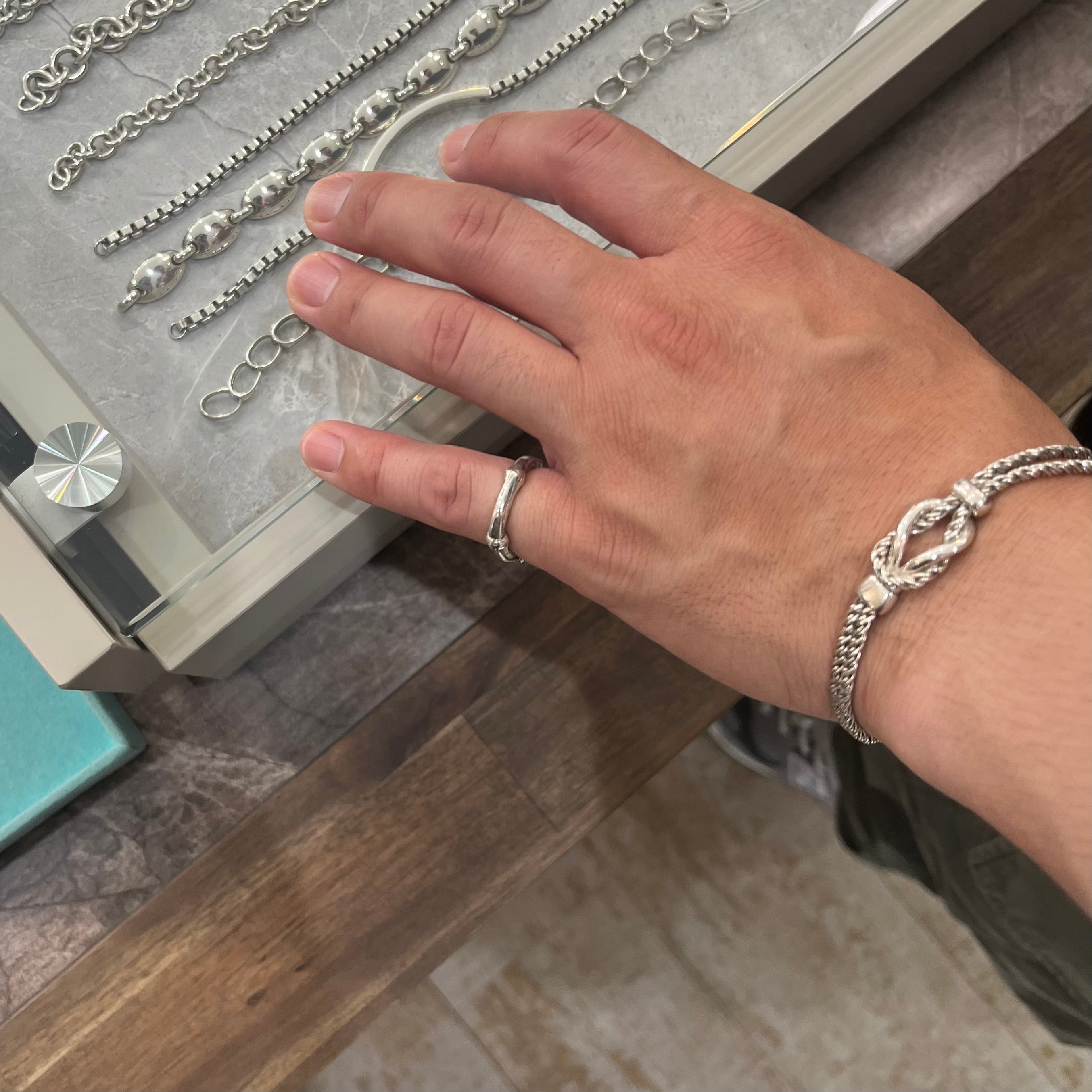 ティファニー　バンブーリング　メンズ TIFFANY&CO.】【12-13号】2595 TIFFANY &CO ティファニーバンブー
