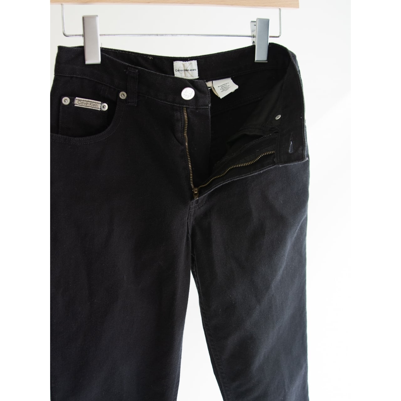 【cK Calvin Klein】Made in Mexico 90's 100% Cotton Slim Fit Jeans size14（カルバンクライン メキシコ製コットンスリムフィットジーンズ）