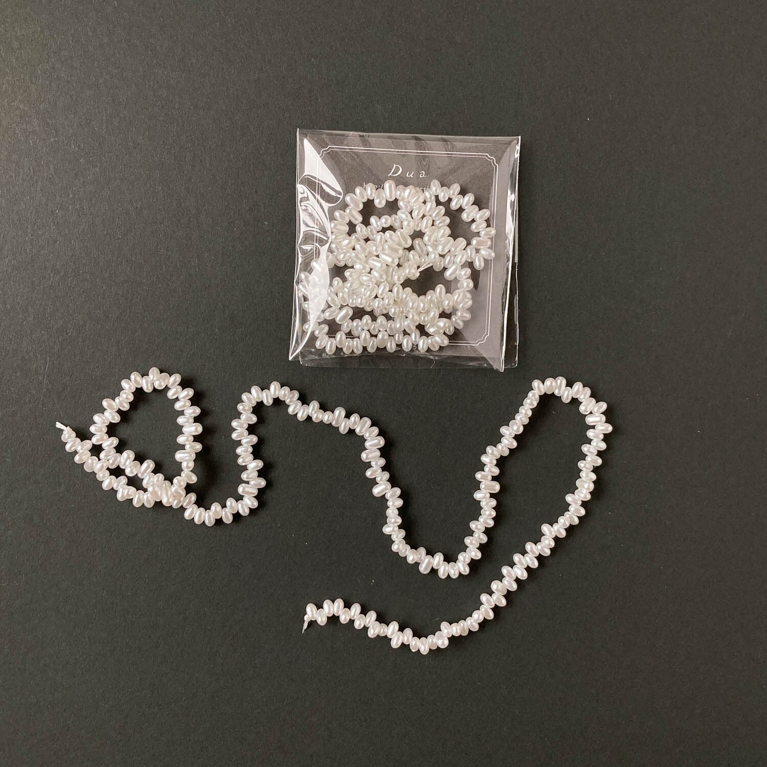 淡水パール風 樹脂ビーズパック(約150p)《オンライン限定》