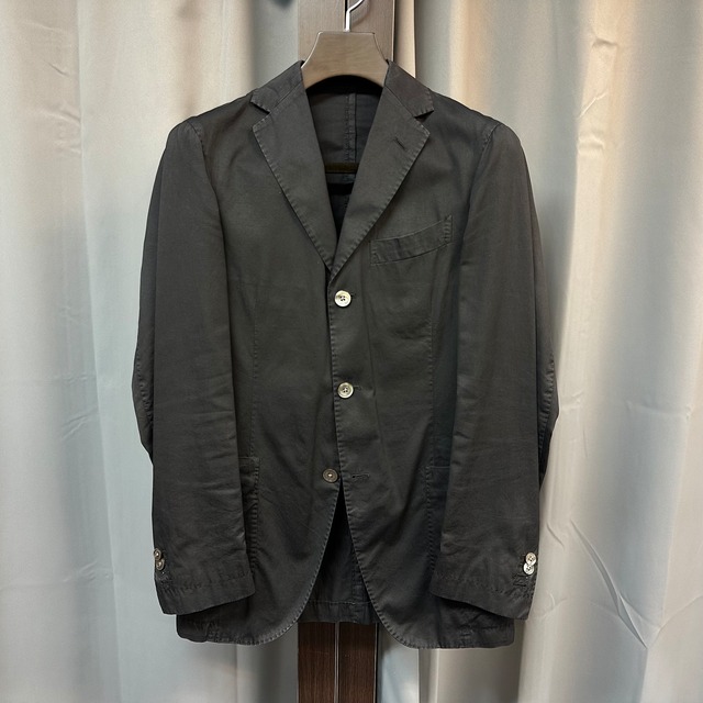 BOGLIOLI COTTON CHARCOAL JACKET