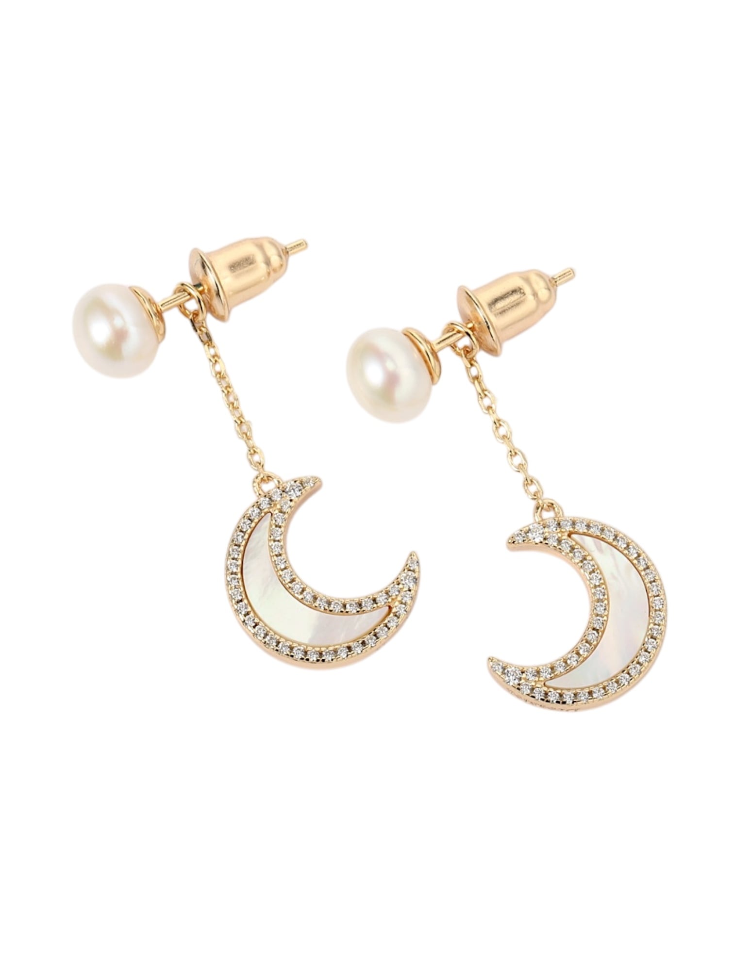 Original】The Moon Earring /三日月ピアス/ホワイトシェル Original】The Moon Earring /三日月ピアス/ホワイトシェル