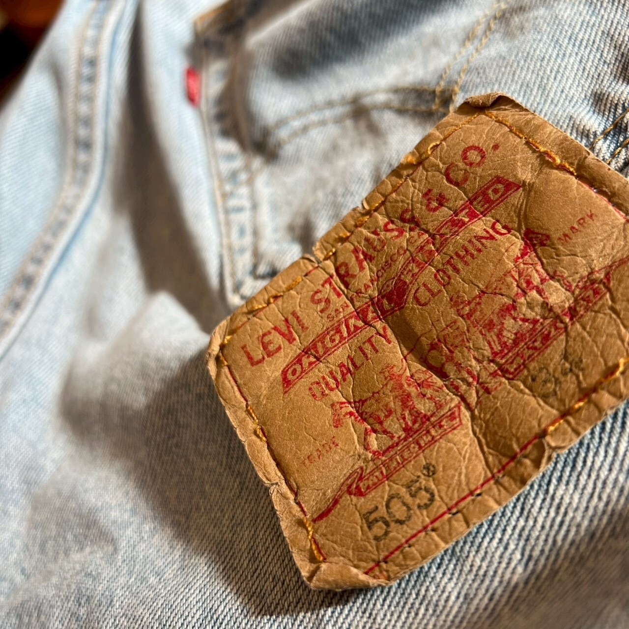 【USED UPCYCLE】(W34) Levi's 505 Easy Shorts - 5