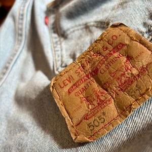 【USED UPCYCLE】(W34) Levi's 505 Easy Shorts