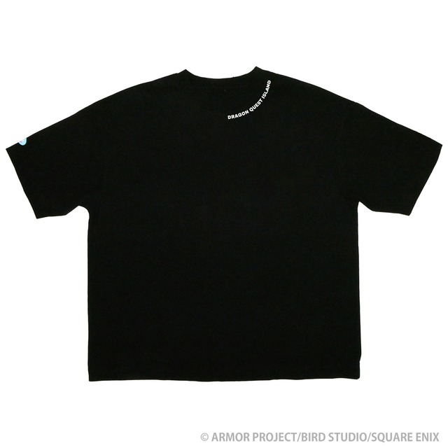 Tシャツ　（スライム＆はぐれメタル）（黒）【ドラゴンクエストアイランド】