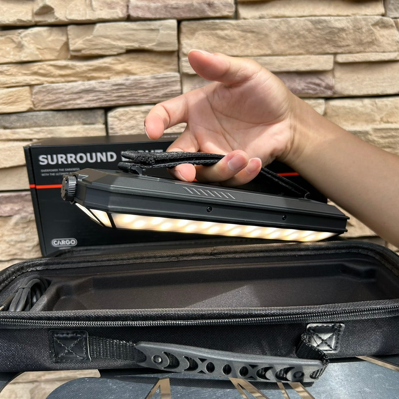 【 CARGO container <カーゴ コンテナ> 】『 SURROUND LIGHT PRO( サラウンドライトプロ ) BLACK 』
