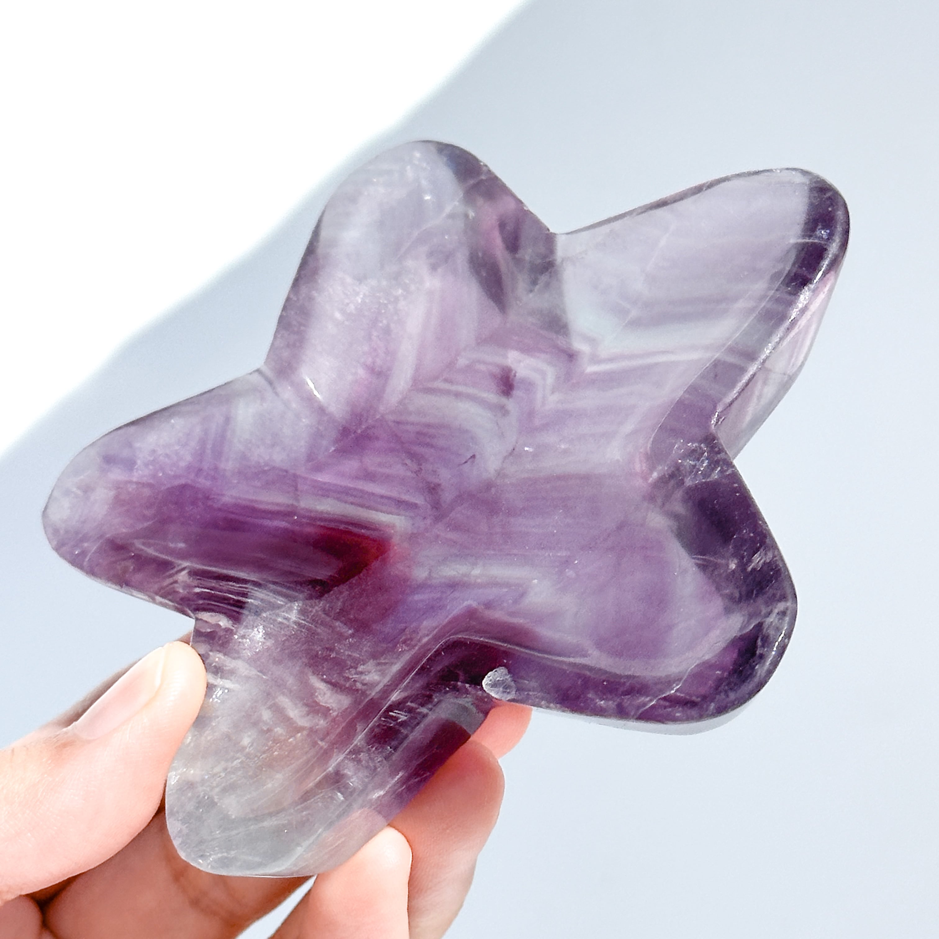 レインボーフローライト星型のうつわ11◇ RainbowFluorite ◇天然石