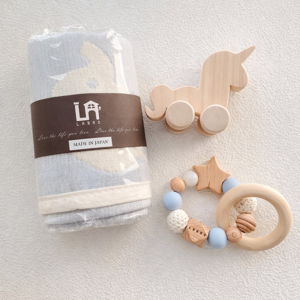 日本製 出産祝い|ベビーギフト3点セット