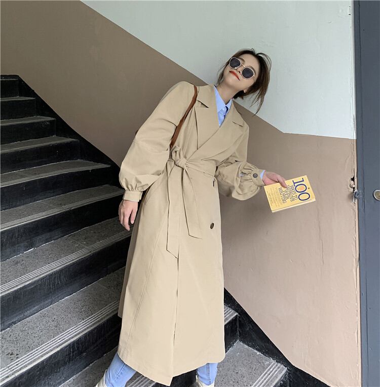 カジュアルコーデの王道アイテム!早い者勝ち ウインドブレーカー ロングセクション コート