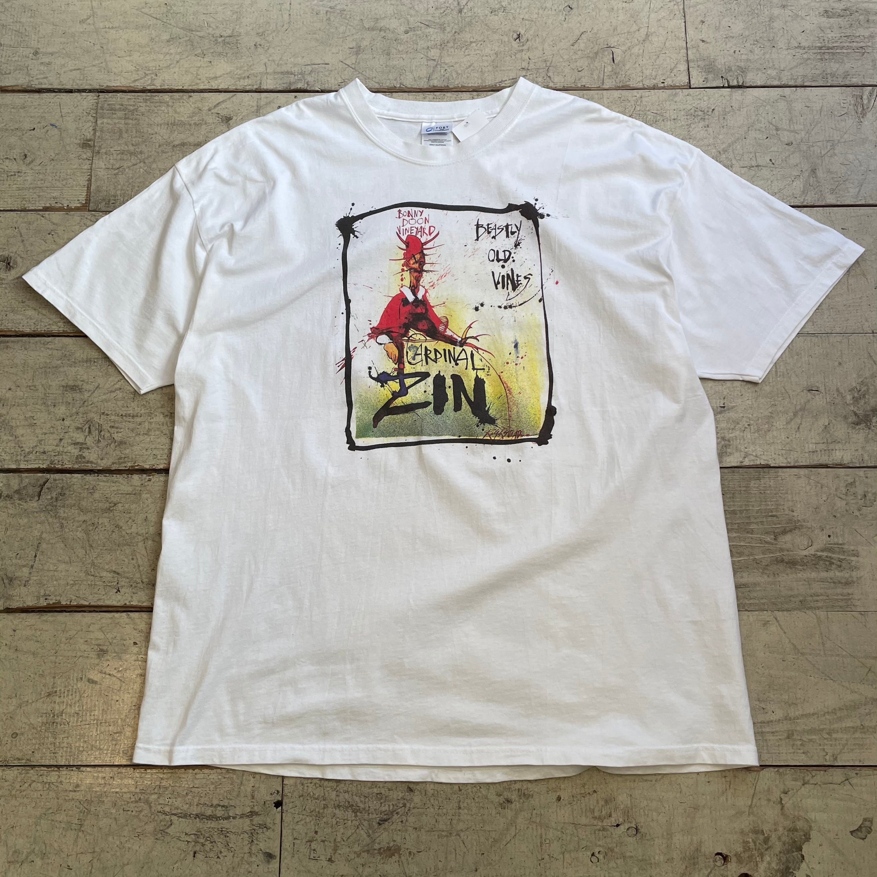 90s - 00s ラルフステッドマン 両面 アート プリント Tシャツ camping.com