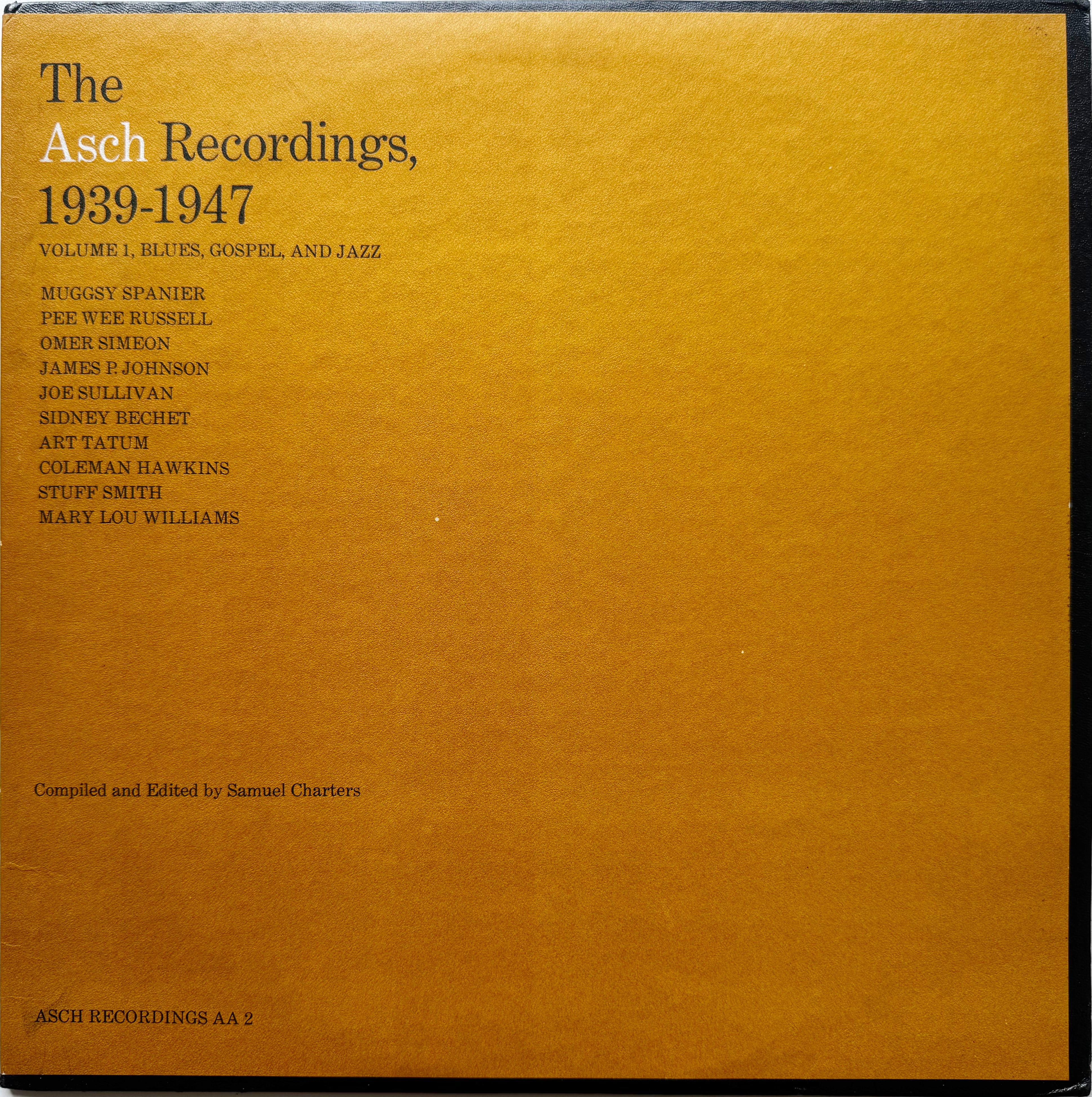 The Asch Recordings, 1939-1947 / Various Artists | TURN ON