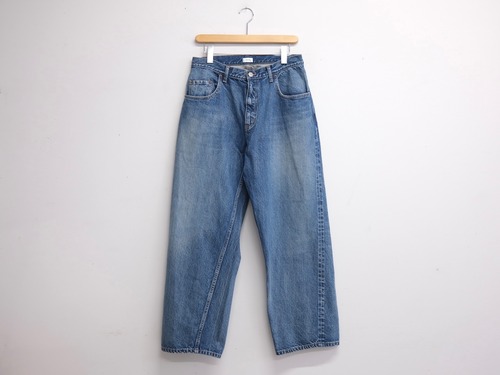 CIOTA” New Baggy 5 Pocket Pants Medium Dark Blue(Damage)”