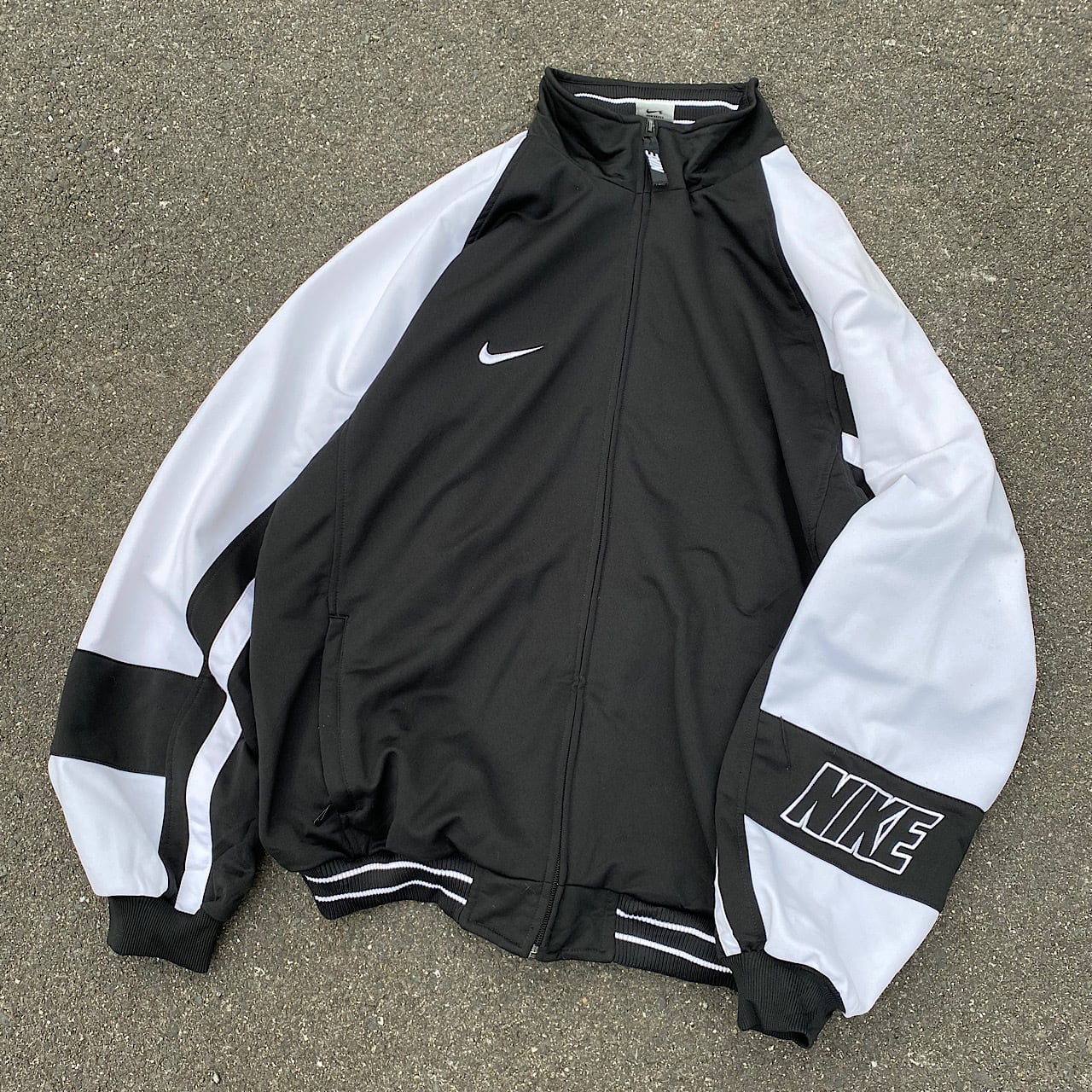 nike vintage 90s トラックジャケット ビックロゴオーバーサイズ