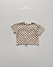 【取寄/韓国直送】ONU  25/SM　エコドットTシャツ