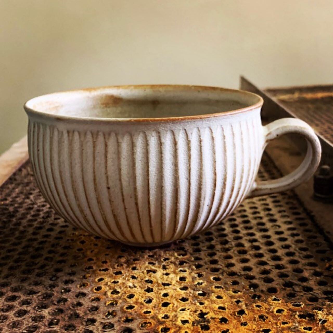 マグカップ アンティークホワイト