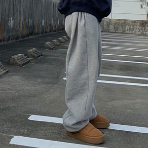 【即納】韓国ファッション　Side tuck sweat pants