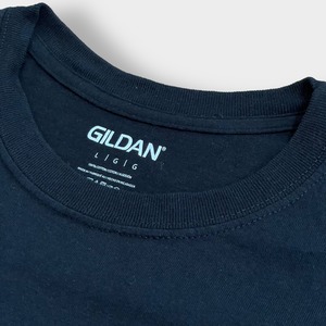 【GILDAN】プリント Tシャツ ホラー系 2020 半袖 黒t 夏物 LARGE US古着