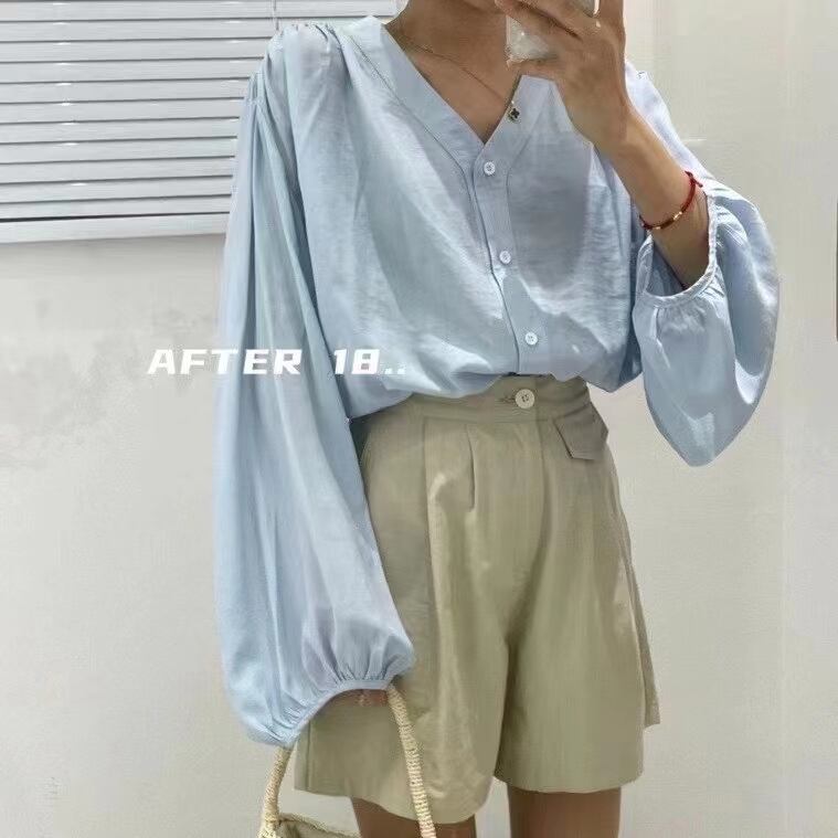 ボリュームスリーブ ブラウス AJ2205-711