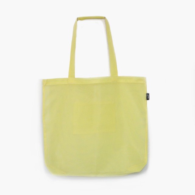 【マーケットバッグ】Market Tote -Pale Yellow-｜メッシュトート、トートバッグ