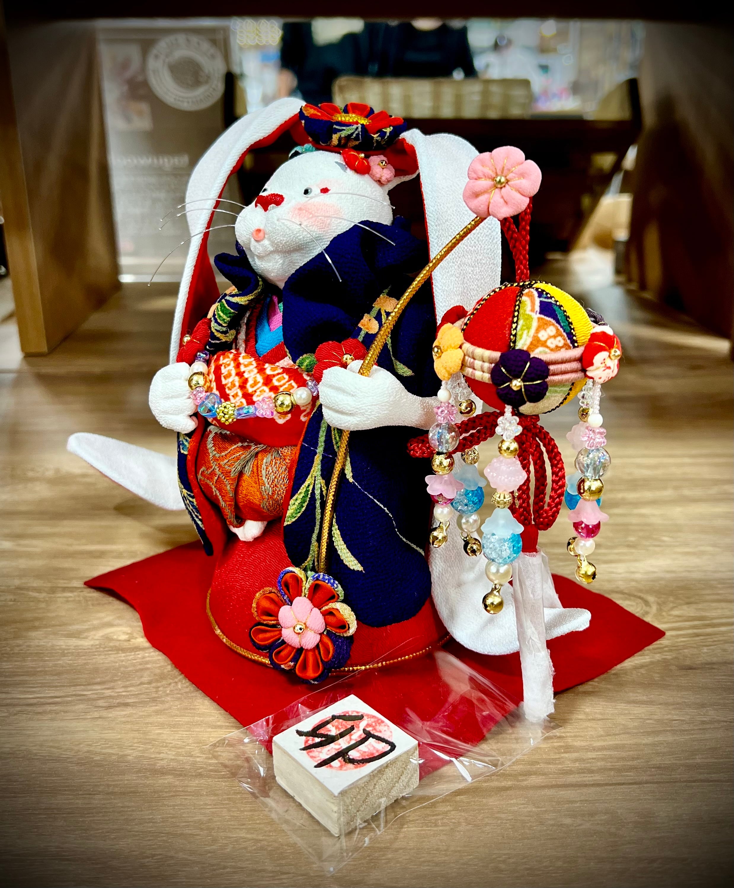 創作人形・干支：卯（うさぎ）｜上原装子 | manekinekoya