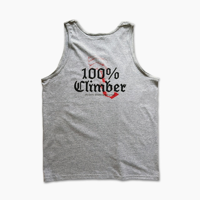 100% Climber TANK-TOP【online shop exclusive】 / S.GRY