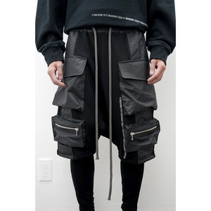 [A.F ARTEFACT] (エーエフアーティファクト) ag-4035 Cargo Sarouel Bomber Heat Shorts