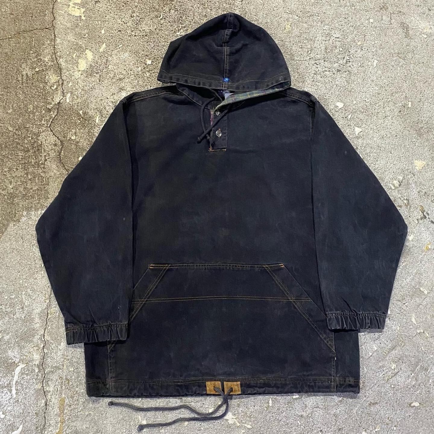 old MCD Black denim anorak parka【仙台店】 | What'z up