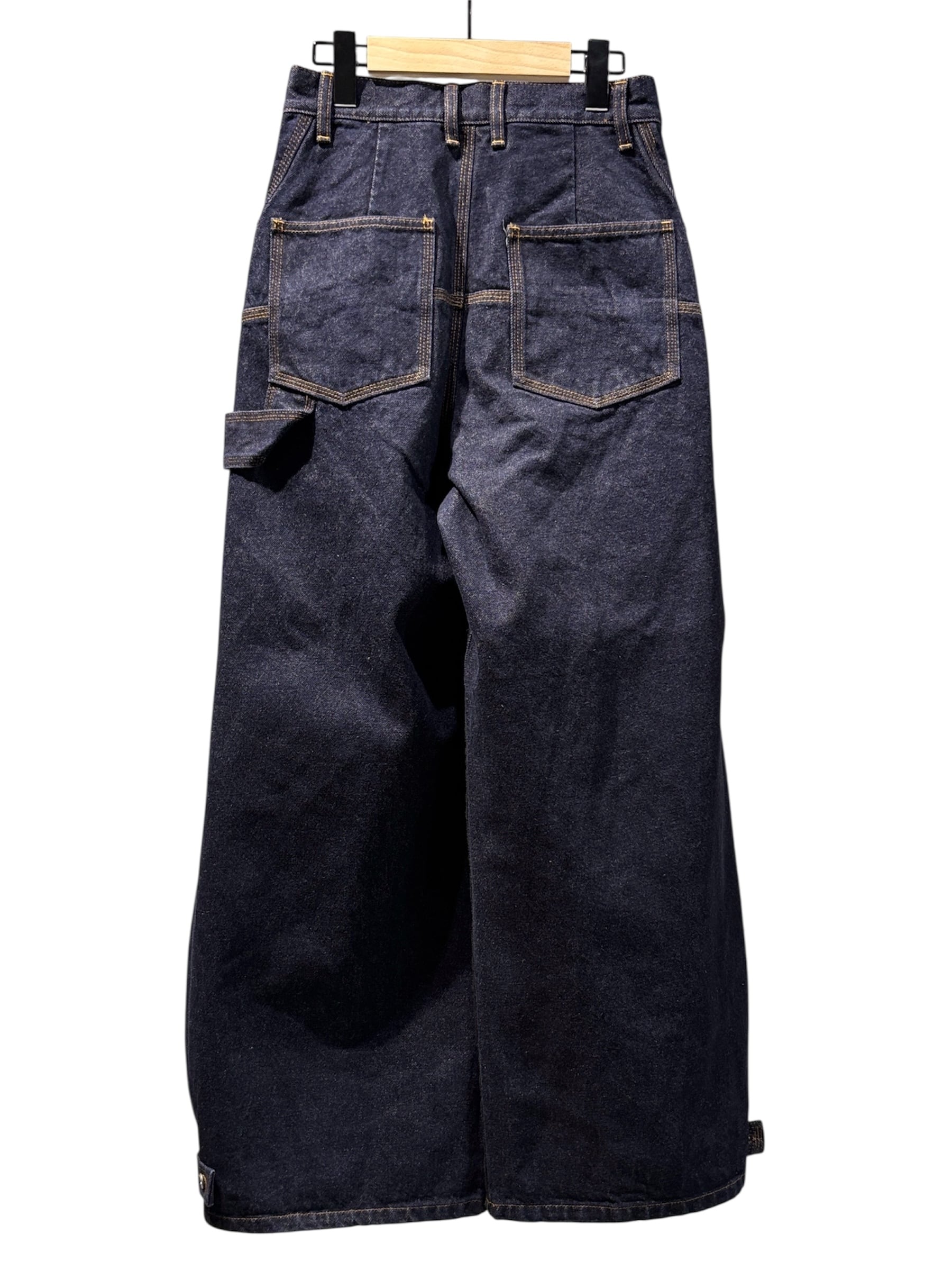 25AW】FRANGANT フランゴン / Inflated denim pants / デニム | TRENT