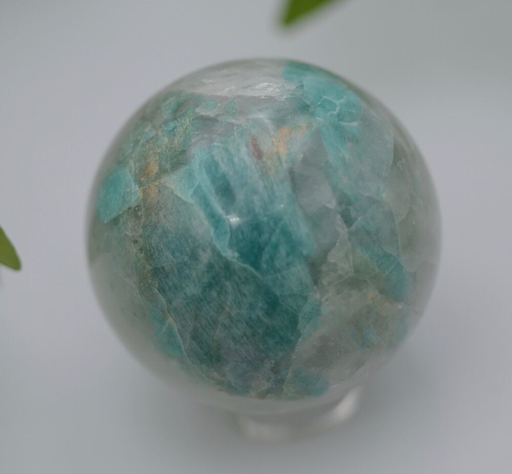 アマゾナイト丸玉(CASA BLESSING)amzont-0009