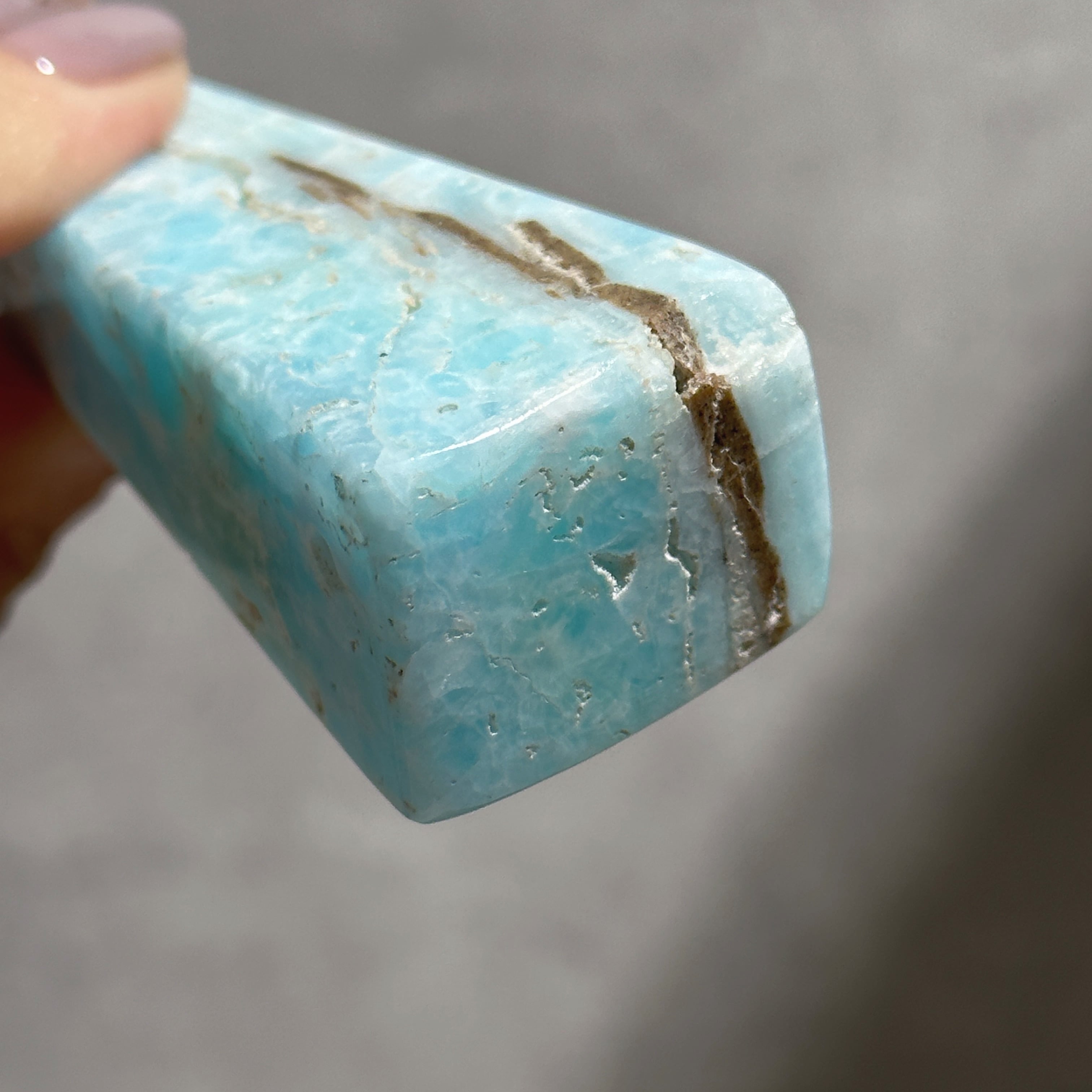 高品質】ブルーアラゴナイト タワー22◇Blue Aragonite◇天然石・鉱物