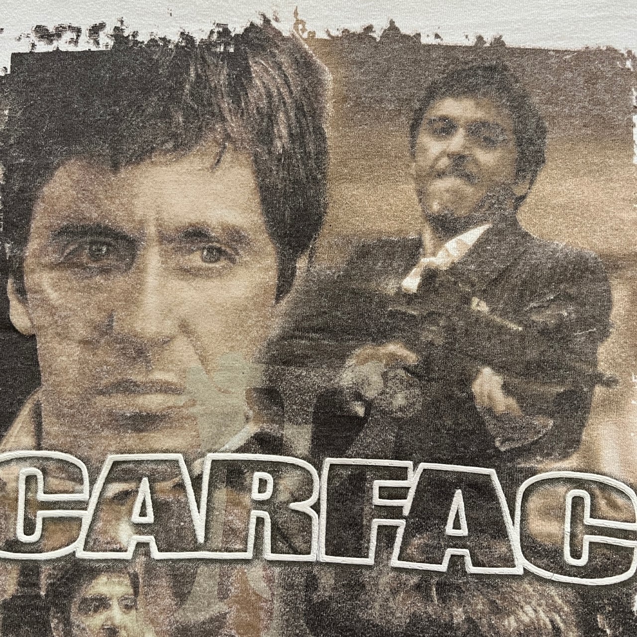 激レア 90s USA製 ちびっこギャング SCARFACE ビンテージT 映画 Scarface 90s Movie Promo Tee | Vintage High Line