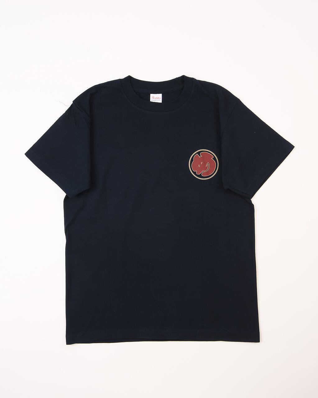 TEMMYE 半袖シャツ 赤黒 TEMMYE 半袖シャツ 赤黒 クリームソーダシャツ