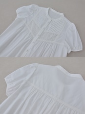 Trèfle Blanc Pintuck Blouse F0723