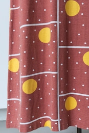 Vintage retro geometric dot maxi tank dress