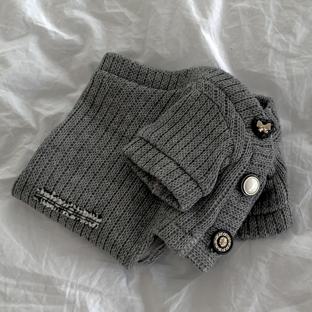 【予約】[seenii]SoftSoap cardigan (gray)