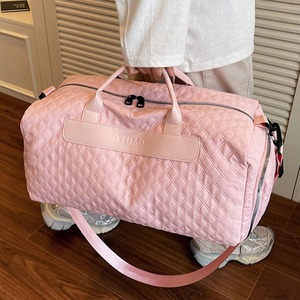 キルティング ボストン バッグ レディース メンズ 大容量 A4 韓国 スポーツ ジム 旅行 トラベルバッグ 機内持ち込み 修学旅行 大人 カジュアル きれいめ 出張 軽量 大人可愛い 大人女子
