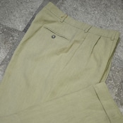 rayon blend 2tuck slacks khaki