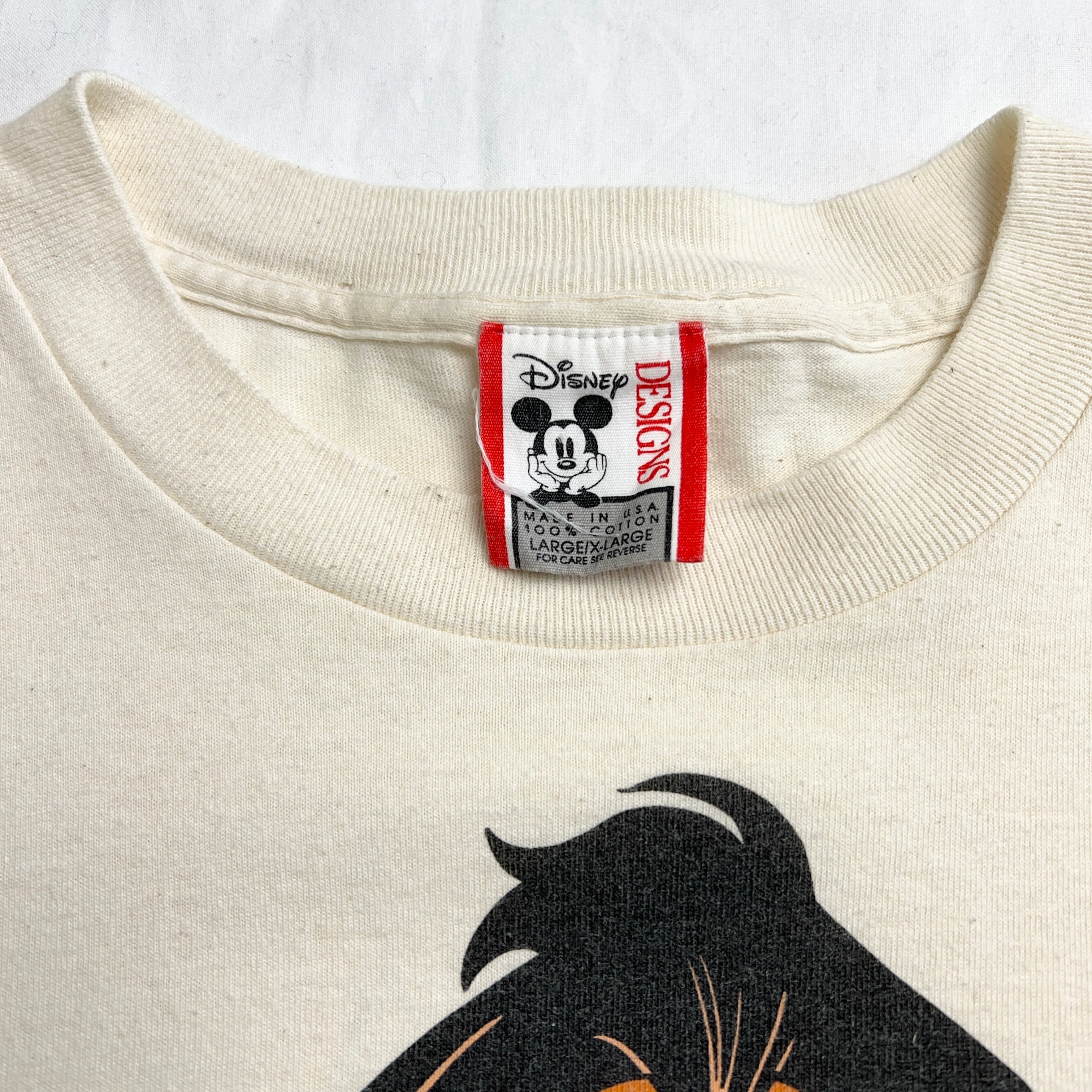 90's Disney LION KING Villains Scar Shenzi Banzai Ed Tshirt 90年代