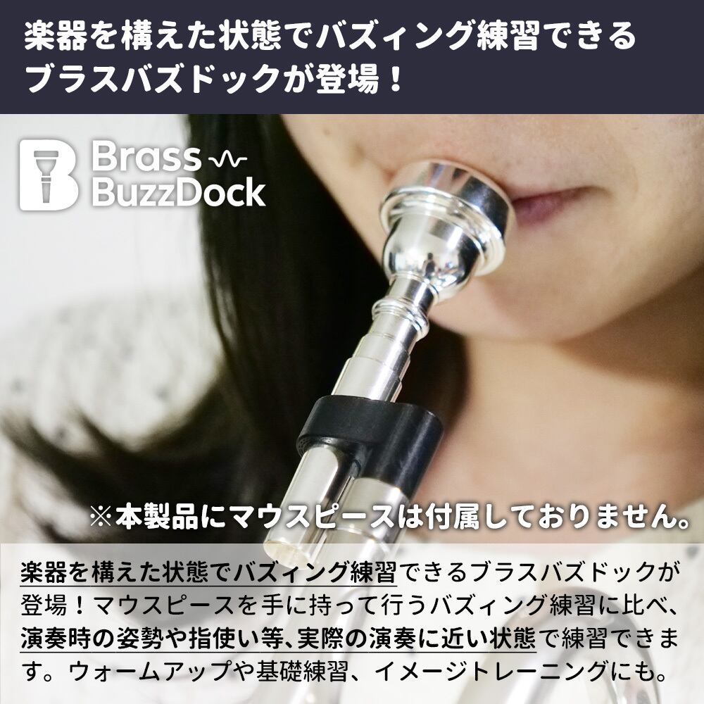 ノンブランド　トランペット　マウスピースなし。 Vincent Bach ヴィンセント バック 1-1/2C シンフォニック