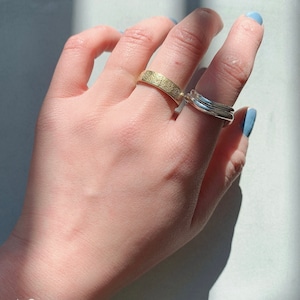 〈Brass〉storm ring / 5mm